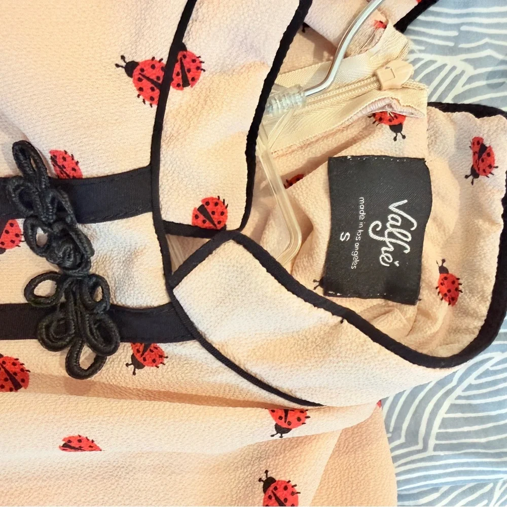 Valfre Ladybug 🐞 print dress pink - Picture 4 of 6